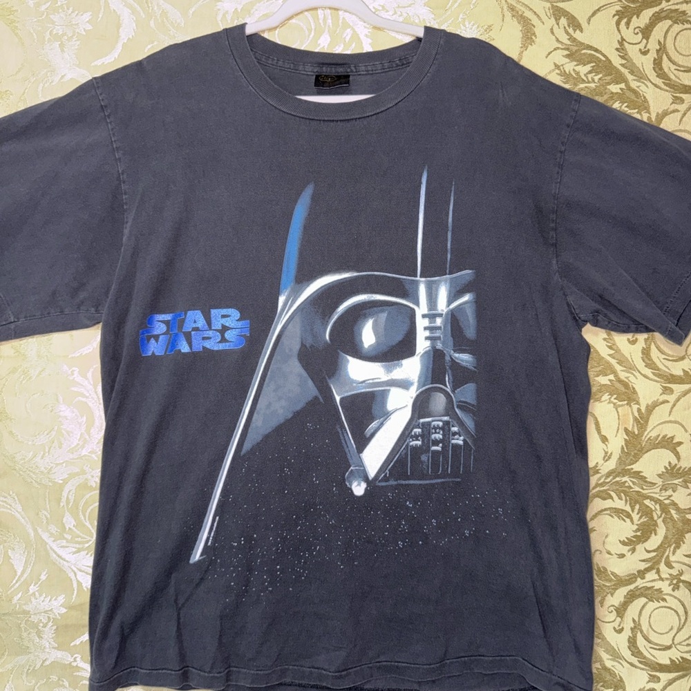 Star Wars Darth Vader Graphic Tee - Gray/Black